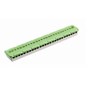 Bornier terre Mistral- 11X16mm²+15X6mm²-Vis 1SPE007715F0745 ABB 799196 pas cher