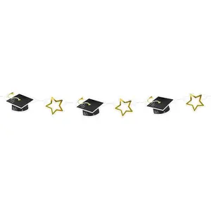 Comparateur de prix : GUIRLANDE CARTON DIPLÔMÉ AMÉRICAIN 3M