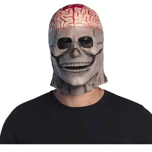 Boland - Masque d'horreur pour adultes en latex, masque pour Halloween et carnaval, accessoire pour les costumes de fêtes à thème pas cher