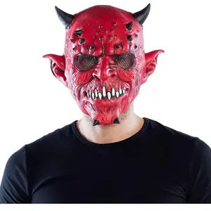 Comparateur de prix : Boland - Masque d'horreur pour adultes en latex, masque pour Halloween et carnaval, accessoire pour les costumes de fêtes à thème