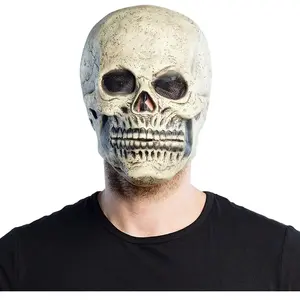 Comparateur de prix : Boland - Masque d'horreur pour adultes en latex, masque pour Halloween et carnaval, accessoire pour les costumes de fêtes à thème