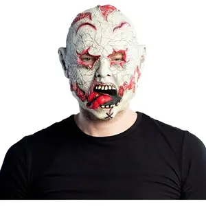 Comparateur de prix : Boland - Masque d'horreur pour adultes en latex, masque pour Halloween et carnaval, accessoire pour les costumes de fêtes à thème