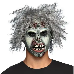 Comparateur de prix : Boland - Masque d'horreur pour adultes en latex, masque pour Halloween et le carnaval, accessoire pour les costumes de fête à thème