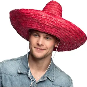 Comparateur de prix : Boland Sombrero Puebla rouge - Adulte