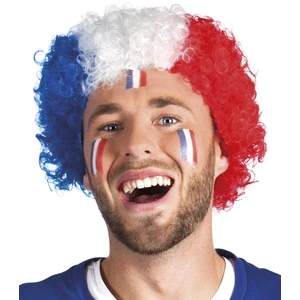 Comparateur de prix : Perruque Afro Supporter France - BOLAND - Afro Supporter France - Bleu - Blanc Rouge - Mixte