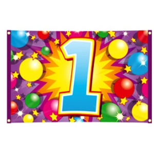 Comparateur de prix : RueDeLaFete Décoration Murale - Chiffre 1