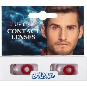 Comparateur de prix : Boland lentilles mensuelles UV flash silicone rouge 2 pièces