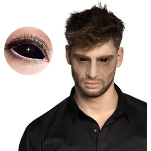 Comparateur de prix : Boland Lentilles de 6 mois Scerla Undead unisexe noir 2 pièces