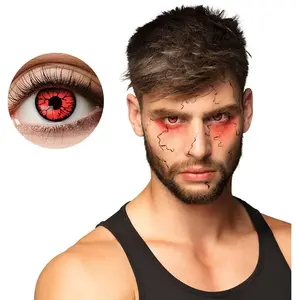 Comparateur de prix : Boland - Lentilles de Contact à Motifs colorés, 2 pièces, sans Ordonnance, lentilles mensuelles pour 3 Mois, Carnaval, fête costumée, Halloween