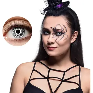 Comparateur de prix : Boland - Lentilles de Contact Motif coloré, 2 pièces, lentilles Semaine sans Ordonnance, Port journalier, Carnaval, soirée déguisée