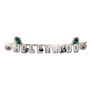 Comparateur de prix : RueDeLaFete Guirlande de Lettre Hollywood
