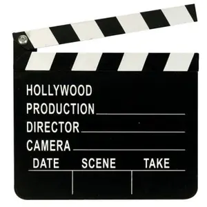 Comparateur de prix : Boland Clap de cinéma hollywood party cinéma
