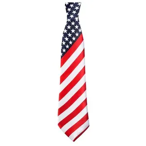 Comparateur de prix : cravate polyester drapeau états-unis adulte - boland 44961