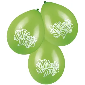Boland Ballons - MisterFiesta - St Patrick's Day - 25cm - Gonflable à l'air ou hélium - Vert