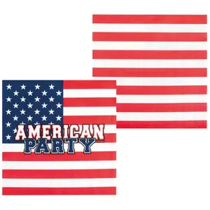 Boland Serviettes USA x12 pas cher