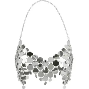 Boland - Top à paillettes pour femmes, haut sexy pour discothèque ou soirée, costume pour carnaval et soirée à thème pas cher