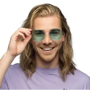 Comparateur de prix : RueDeLaFete paire de lunettes festives hippie vert adulte - boland 44562