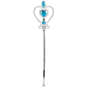 Comparateur de prix : Boland baguette magique Coeur junior 32 cm argent/bleu