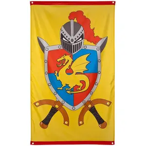 Comparateur de prix : Boland Drapeau Chevalier - 90 x 150 cm