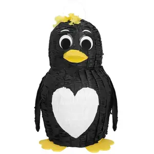 RueDeLaFete Piñata Pingouin - 22 x 30 x 37 cm pas cher