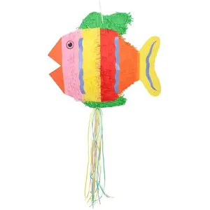 RueDeLaFete Piñata Poisson - 57 x 8 x 50 cm pas cher
