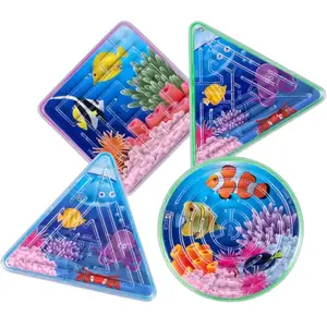 Jeux Labyrinthe Enfant Lot de 4 Poisson   Cadeaux Invités Anniversaire Enfant pas cher