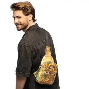 Comparateur de prix : Crossbody sac Holo deluxe gold - 27 x 17 x 8 cm