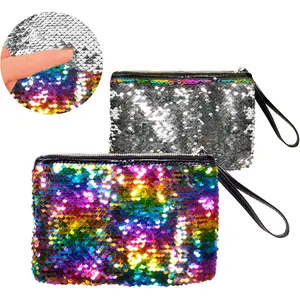 Comparateur de prix : Boland Sac à main réversible sequins Arc-en-ciel - gris