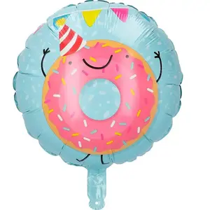 RueDeLaFete Ballon mylar DONUT 45cm pas cher