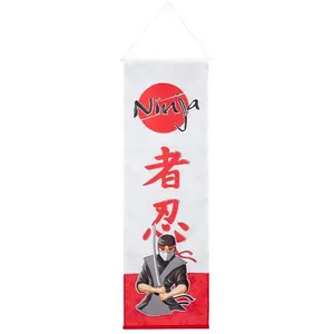 Boland Kakémono bannière Ninja Manga 30x100cm pas cher