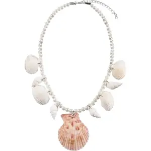Boland- Kette 51031 Collier sirène avec Coquillages et Perles pour Adulte, Femme, 10203571, Multicolore, Taille Unique pas cher