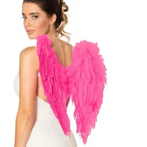 Comparateur de prix : Ailes d'Ange Rose Fuchsia - BOLAND - Plumes - Adulte - 50 x 50 cm