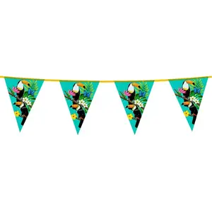 Comparateur de prix : Boland Guirlande fanions Toucan - 6 m