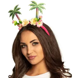 Comparateur de prix : serre-tête hawaï palmier - 52509