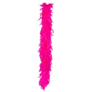 Comparateur de prix : Boa en plumes - Boland - 180cm - Rose - Femme