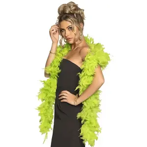 Comparateur de prix : Boa en plumes vertes - BOLAND - 180cm - Accessoire de mode pour adulte