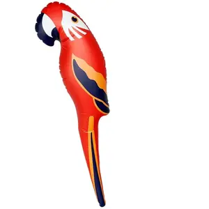 Boland- Bird Perroquet Gonflable 110 cm, 52162, Multicolore pas cher