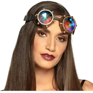 Boland lunettes steampunk "Spacepunk" unisexe noir/or
