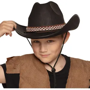 Comparateur de prix : Boland chapeau de cowboy junior noir