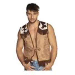 Comparateur de prix : gilet western cowboy camel - boland 54348