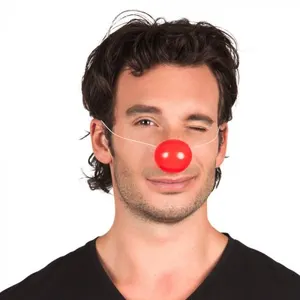 Comparateur de prix : Boland nez de clown unisexe rouge taille unique 24 pièces