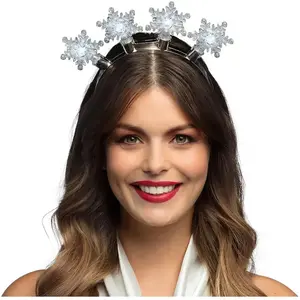 Comparateur de prix : serre-tête lumineux flocon neige enchanteur adulte - boland 13303
