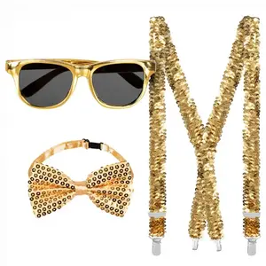 Comparateur de prix : accessoires déguisement disco or adulte - - jaune - boland 13485