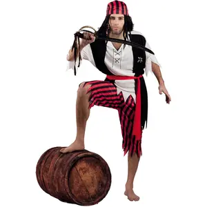 Comparateur de prix : Déguisement Pirate Jack Blanc pour Adulte - BOLAND - Costume idéal pour les fêtes costumées
