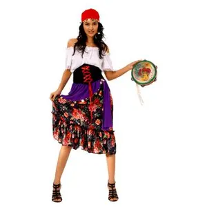 Comparateur de prix : Boland 83565 Gypsy Costume pour adulte Gypsy Rilana   Rouge