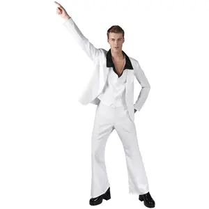 Comparateur de prix : Boland 83536   Disco Fever Costume pour adulte, Blanc