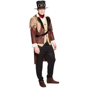 Comparateur de prix : Boland Generique - Déguisement Capitaine Homme Steampunk Taille L