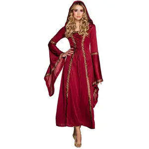 Comparateur de prix : Boland verkleedpak Lady Gwendolyn femmes rouge