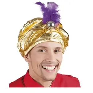 Comparateur de prix : Boland chapeau Sultan Selim hommes or / violet
