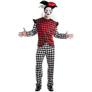 Comparateur de prix : Boland - Costume Arlequin, costume de carnaval, set de costume pour Halloween, carnaval et fête à thème